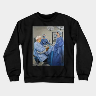 The Case - Oil Painting by Avril Thomas - Adelaide Artist Crewneck Sweatshirt